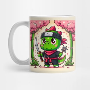 Ninja Dinosaur Mug